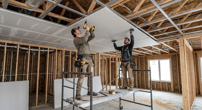 Gypsum Board Installation in Conroe, TX