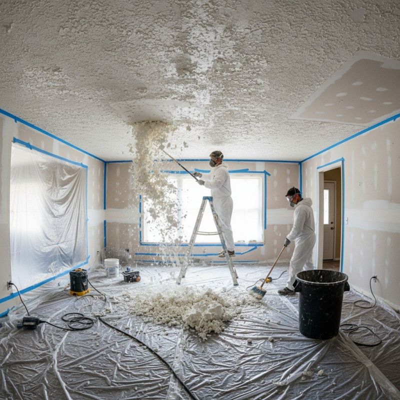 Textured Ceiling Scraping in Denver County, CO