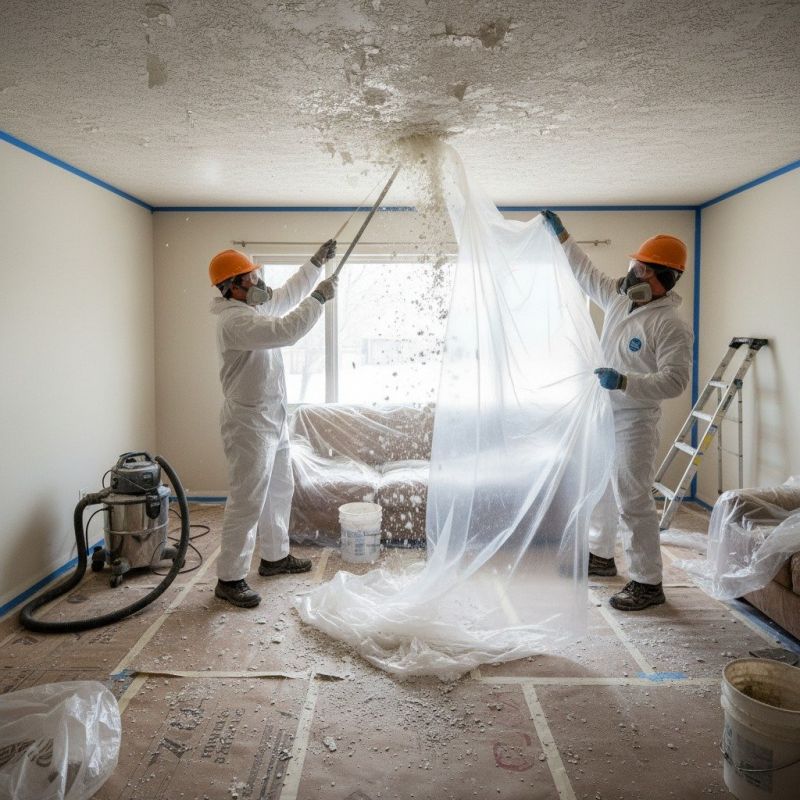 Knockdown Ceiling Removal in Dayton, OH