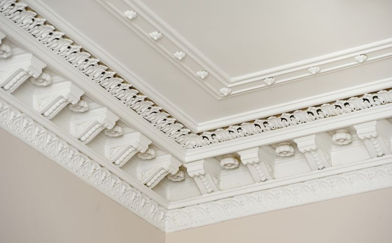 Ceiling with Decorative Plaster